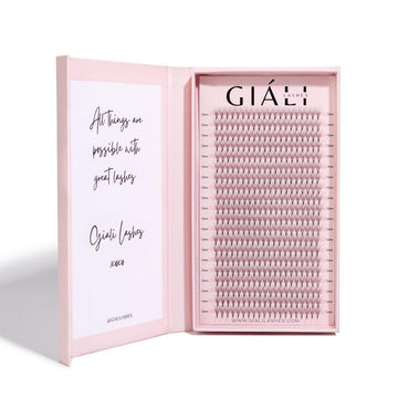 Giáli Lashes Luxe 12D Short Stem Premade Volume 400 Fans-Giali Lashes